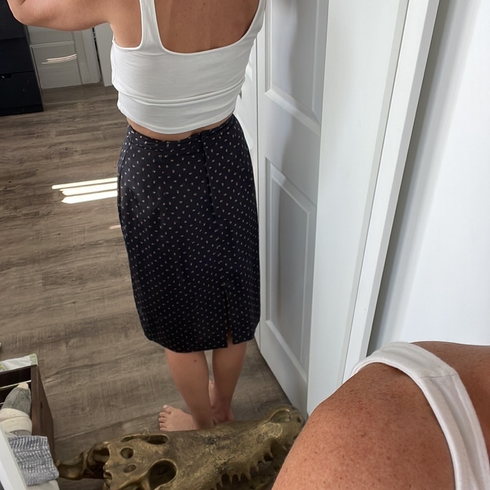 Vintage acorn print skirt - Picture 2 of 5